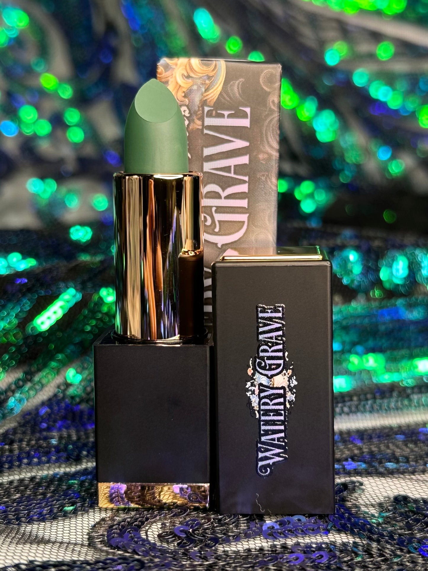 WEEPING WILLOW - Mother of Hades Watery Grave Traditional Cream Velvet Lipstick