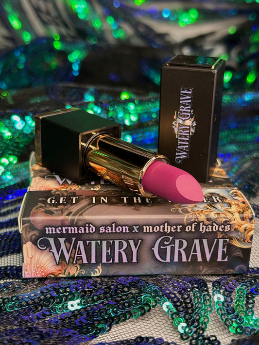 URSULA - Mother of Hades Watery Grave Traditional Cream Velvet Lipstick