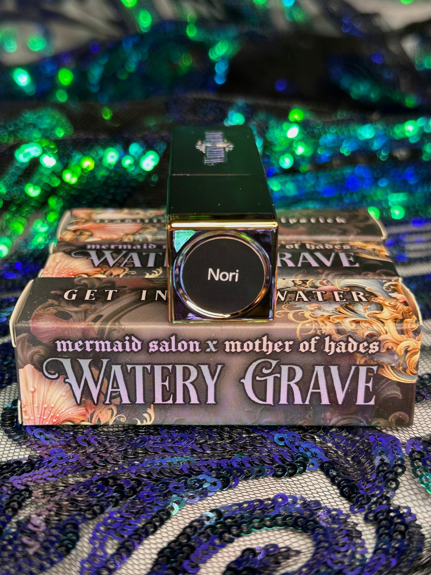 NORI - Mother of Hades Watery Grave Traditional Cream Velvet Lipstick