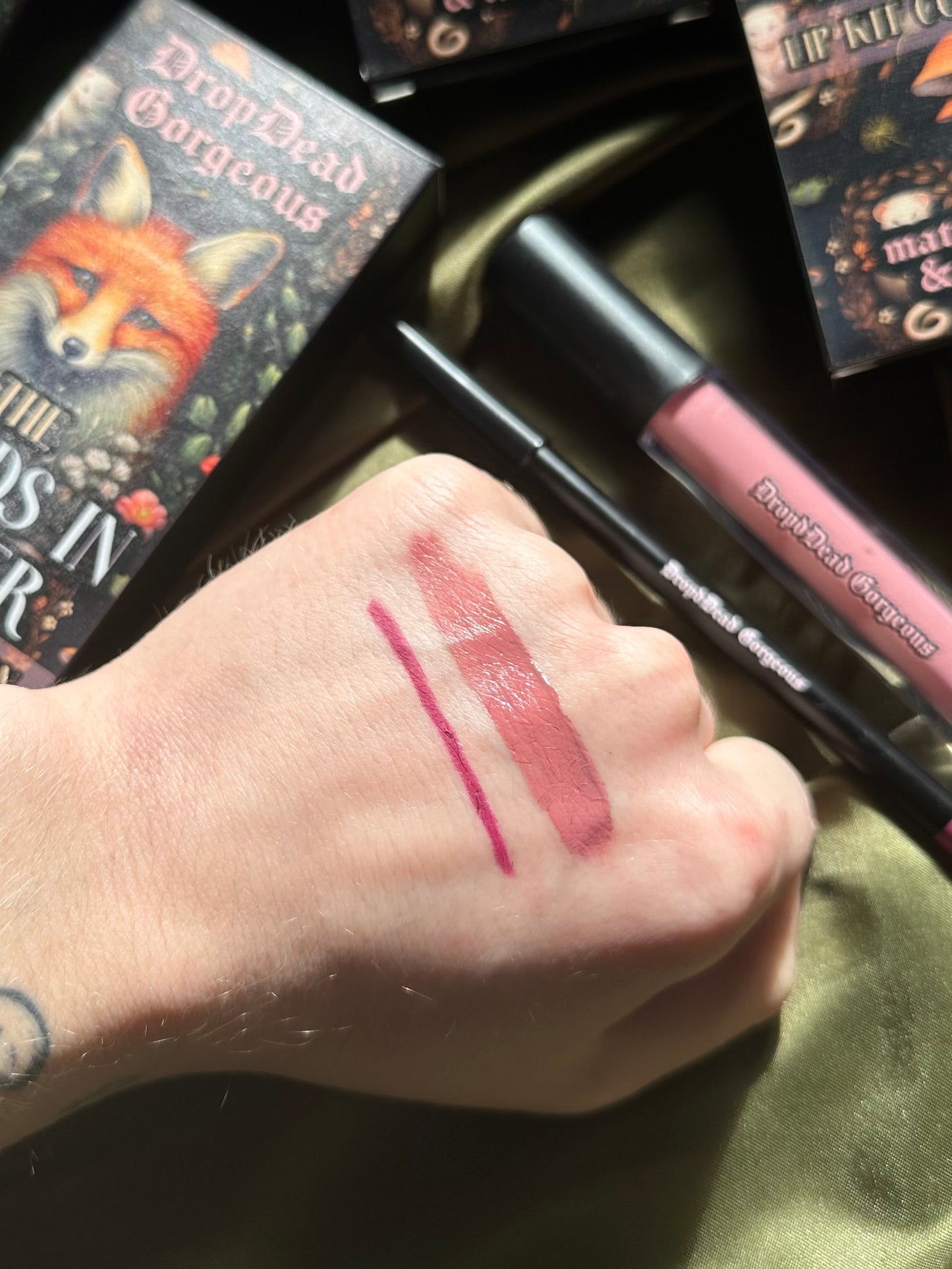 WILD ROSE - liquid lip and liner kit