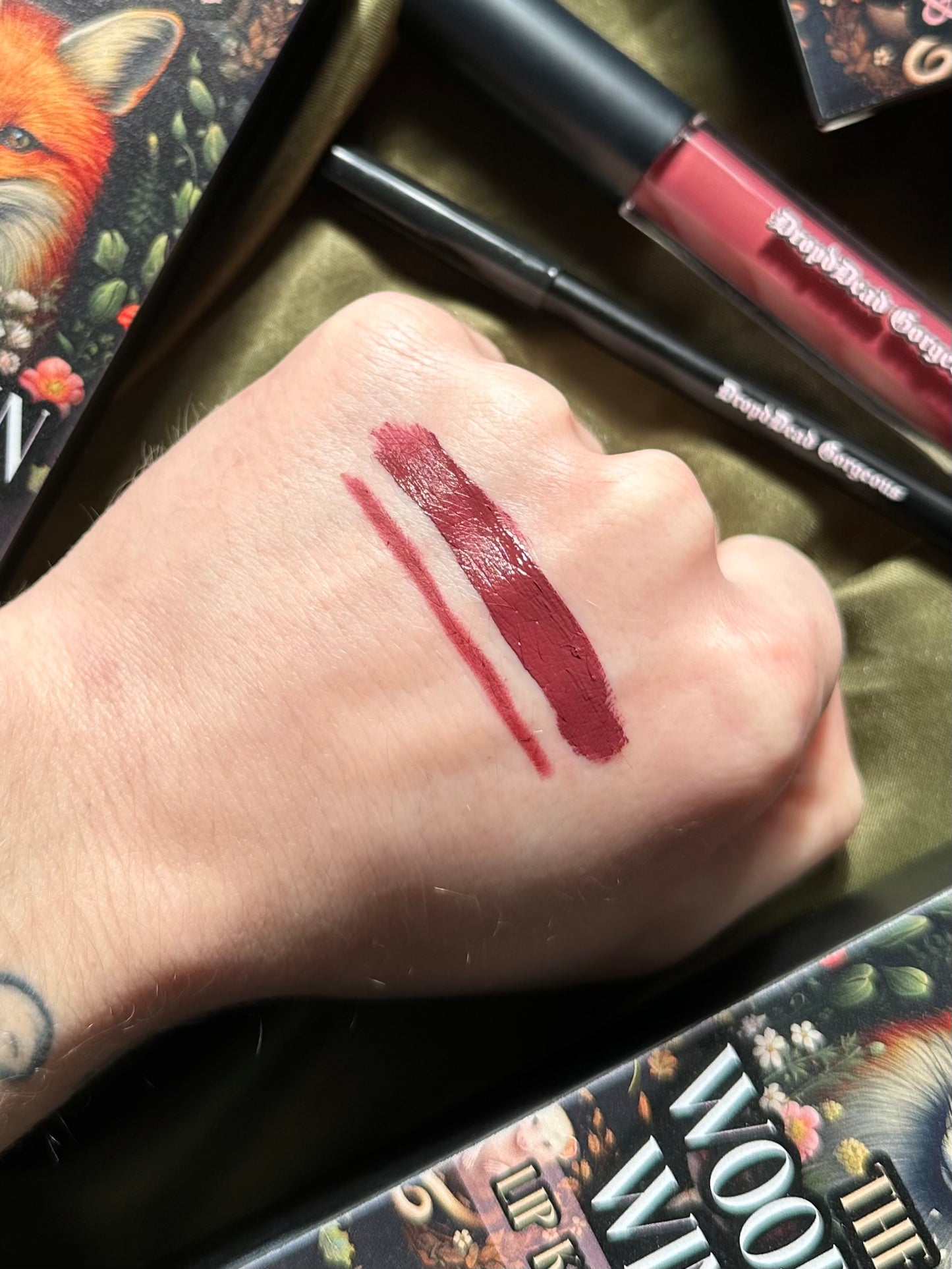 WILD CHERRY - liquid lip and liner kit