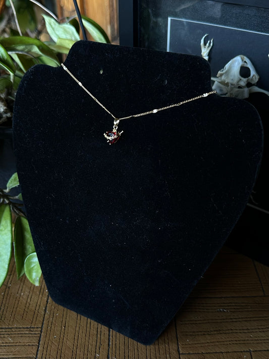 CROSS MY HEART NECKLACE