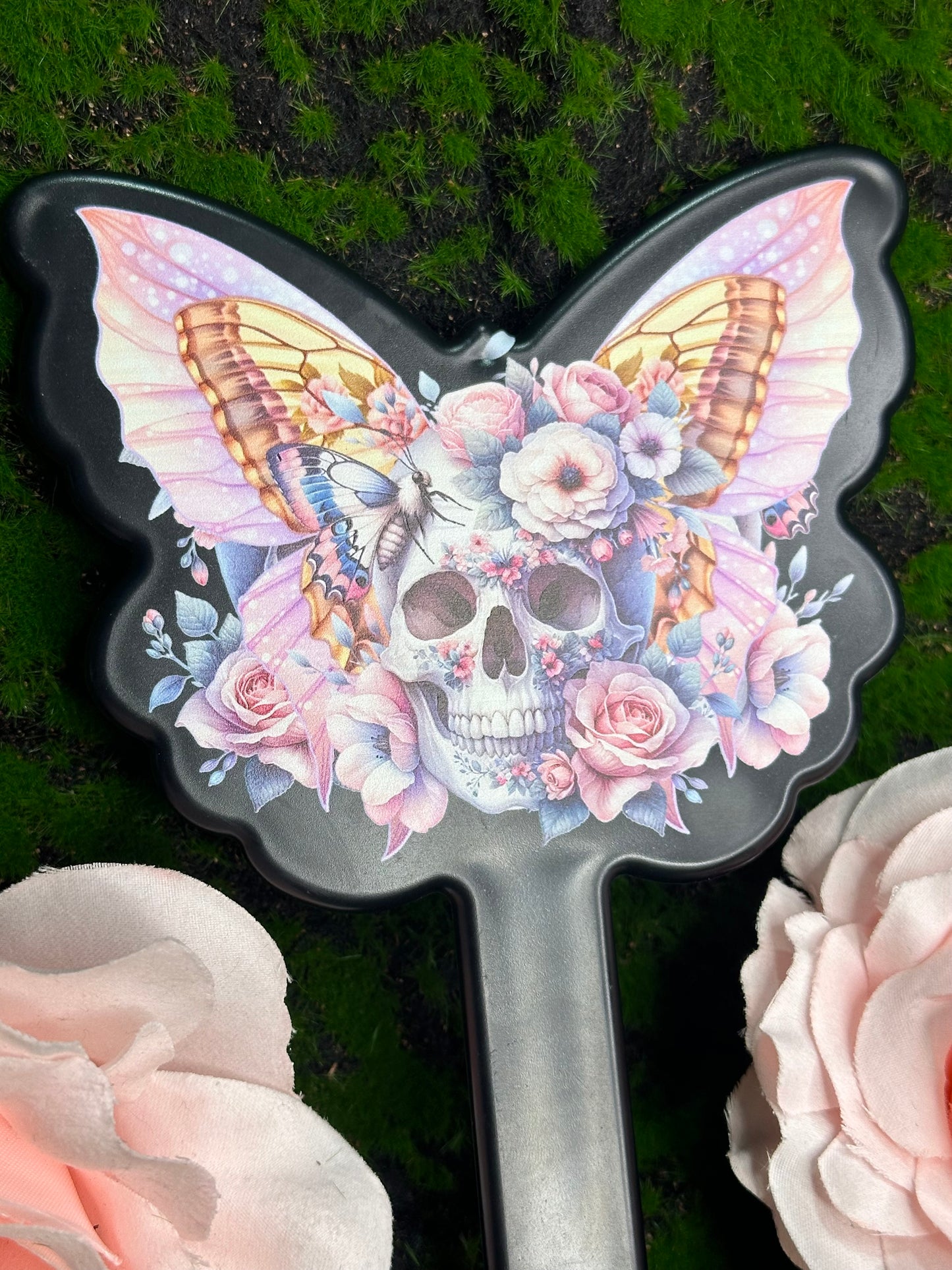 CEMETERY GARDEN - Butterfly Hand Mirror