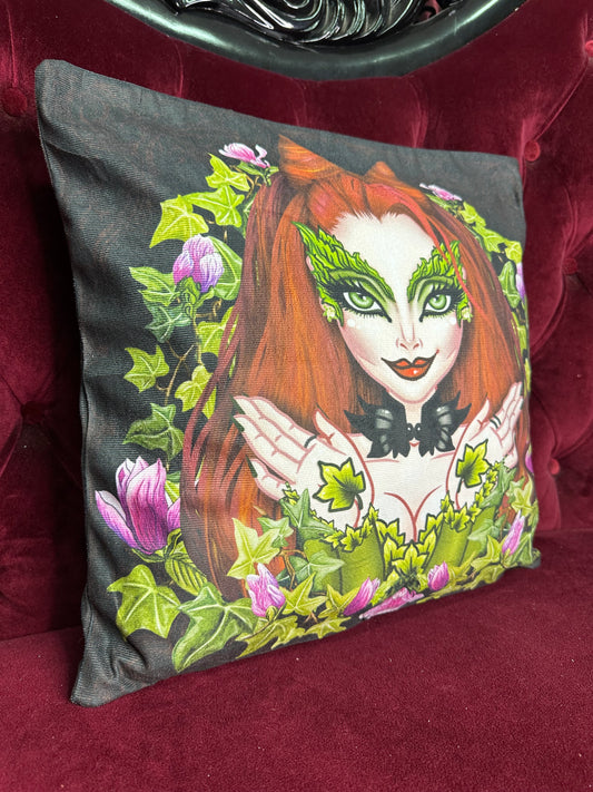 THE POISONOUS ONE - Rose Demon Cushion Cover