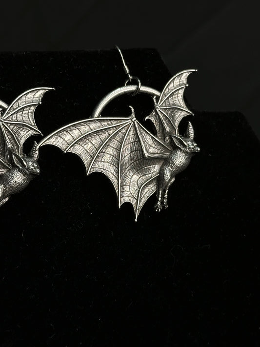 SCREECHERS OF THE NIGHT -  Mother of Hades NIGHT GARDEN Earrings