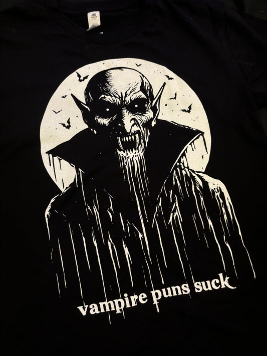 VAMPIRE PUNS SUCK - Nosferatu T-Shirt