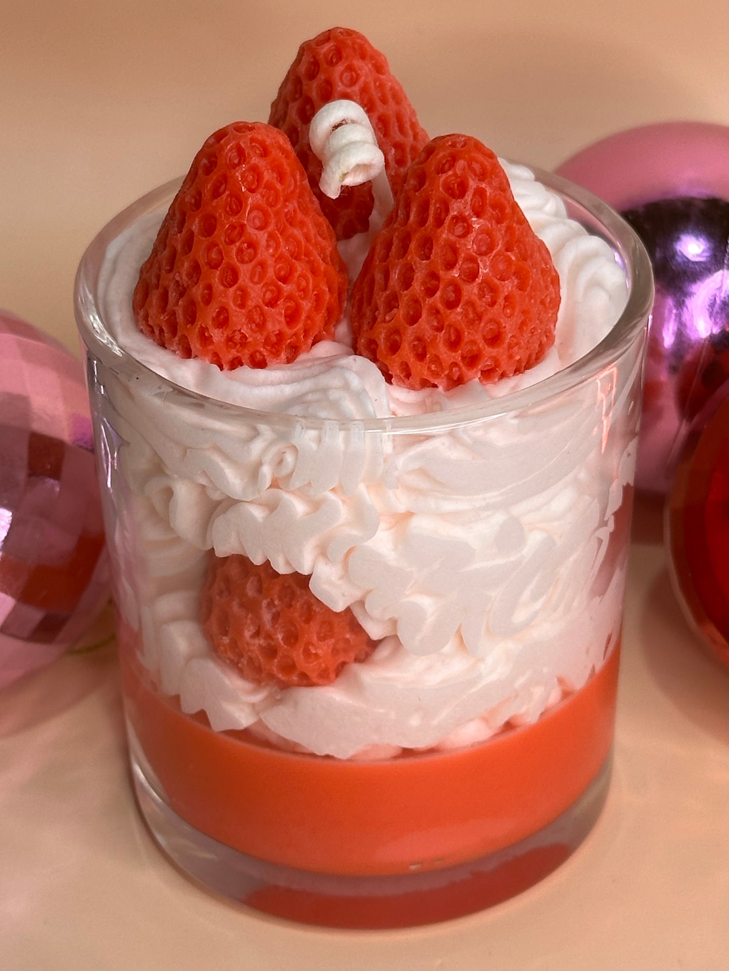 STRAWBERRY PARFAIT -  soy candle