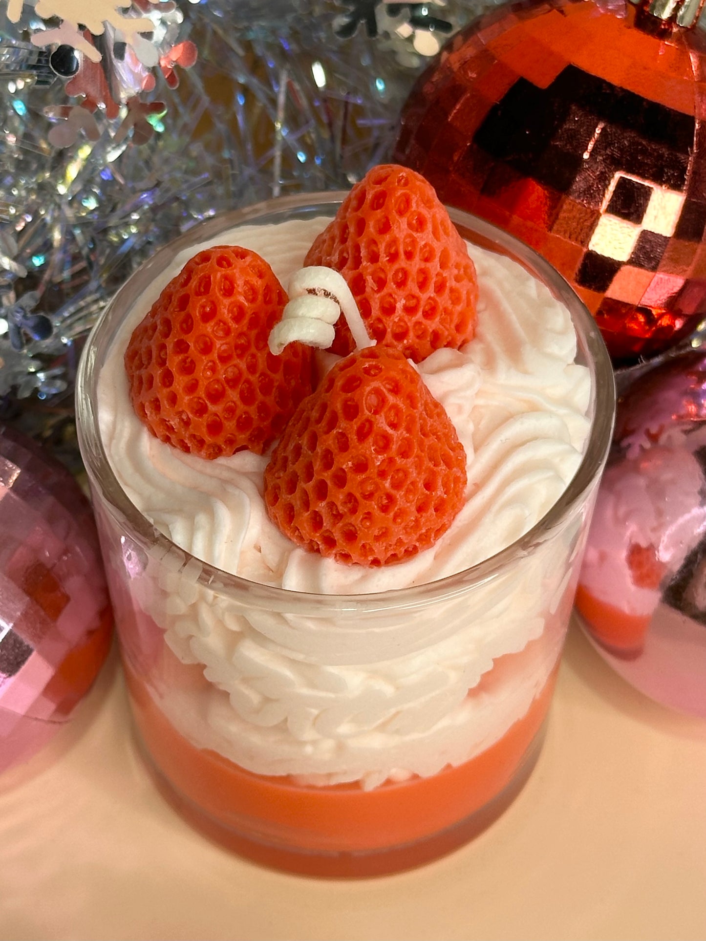 STRAWBERRY PARFAIT -  soy candle