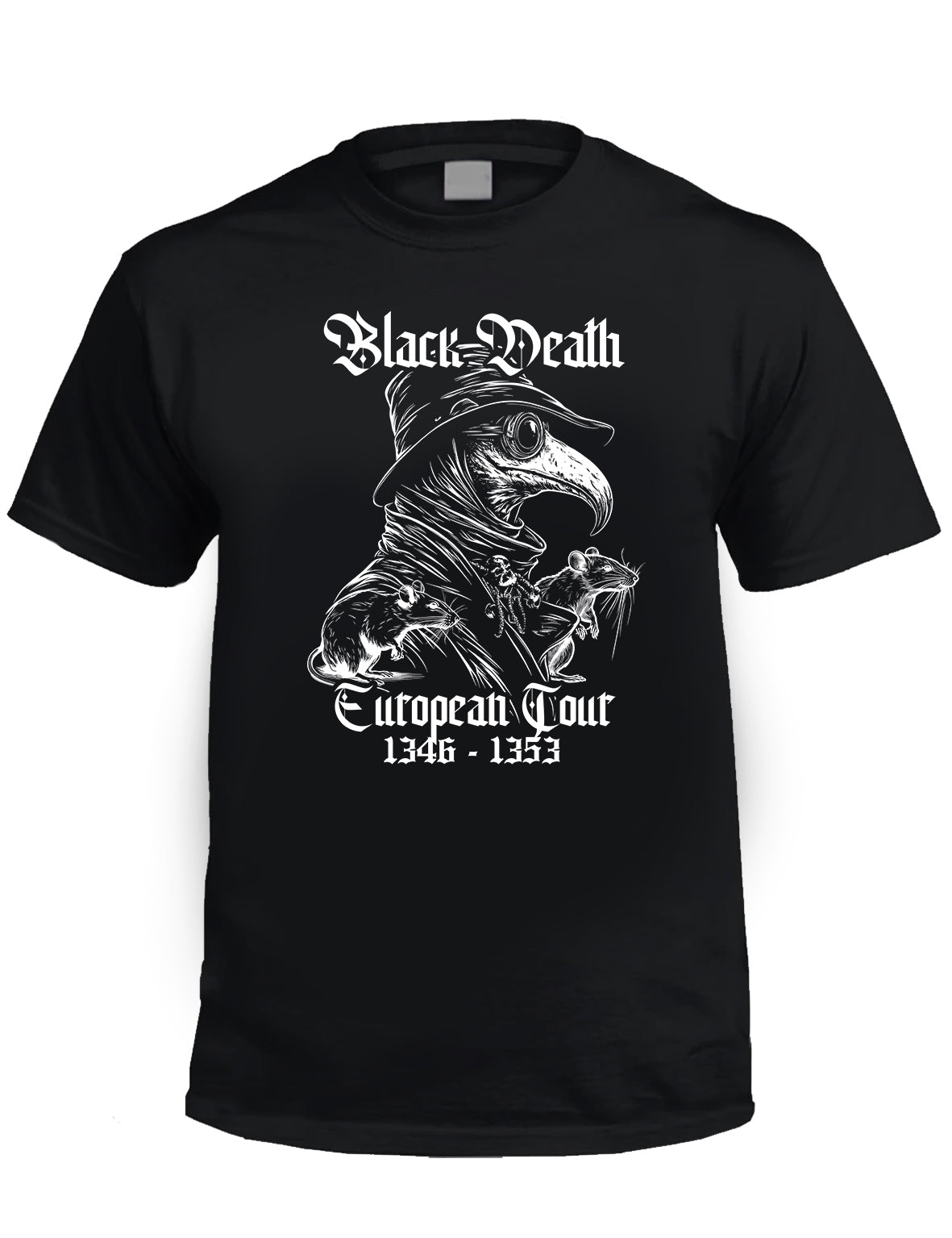 BLACK DEATH - European Tour T-Shirt – Mermaid Salon