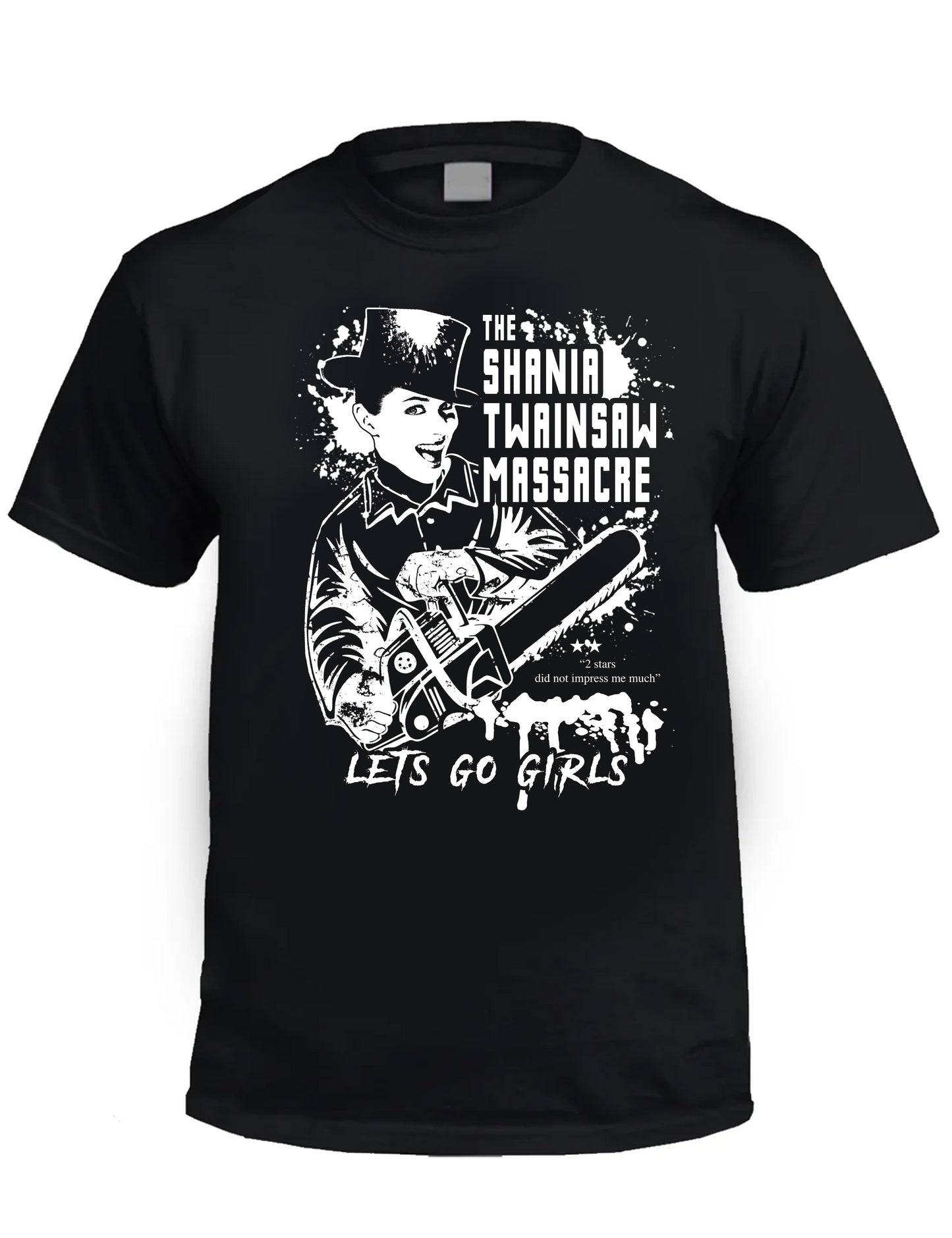 SHANIA TWAINSAW MASSACRE - Horror T-Shirt