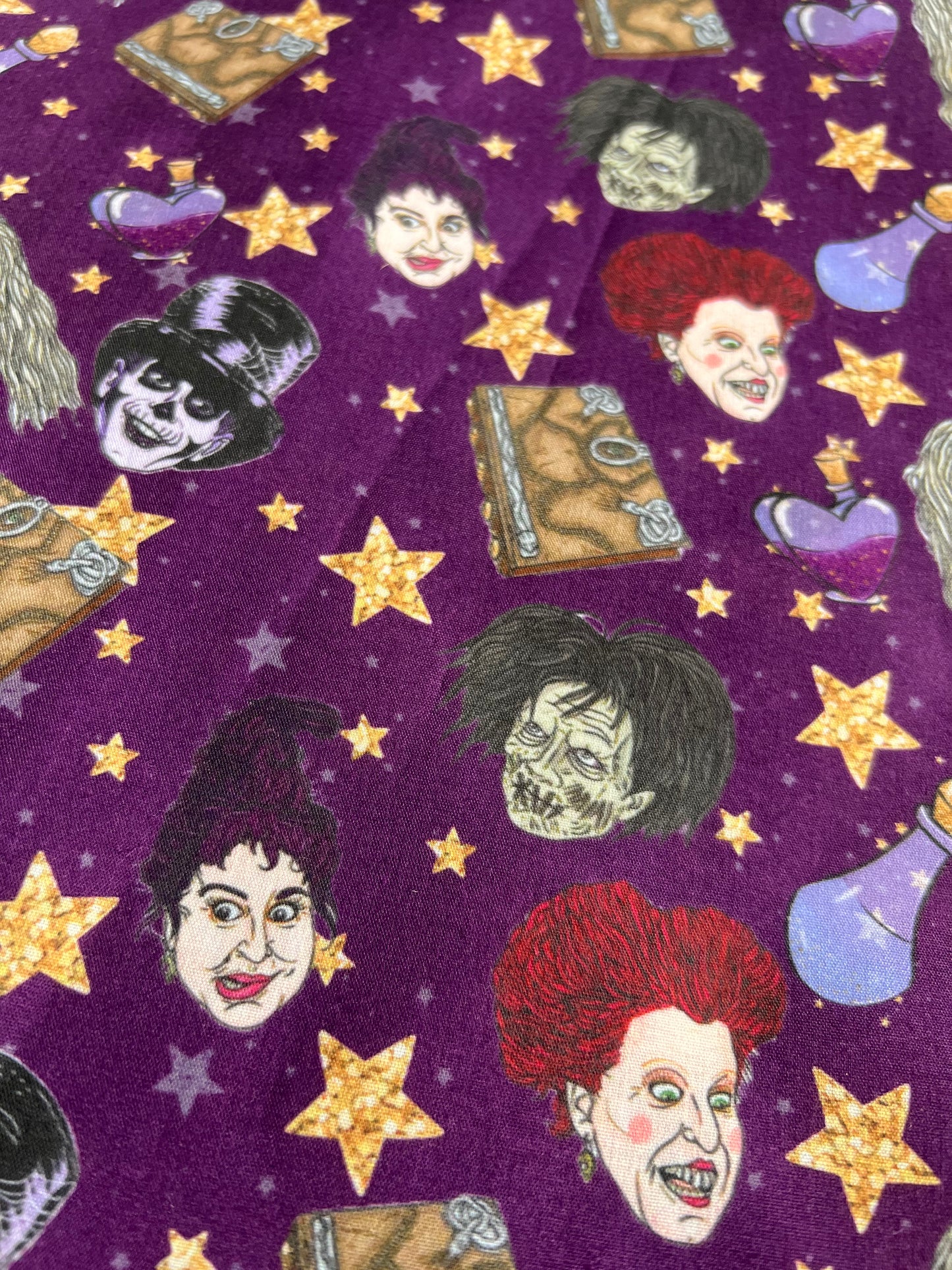 A BUNCH OF HOCUS POCUS - Polycotton Fabric from Japan