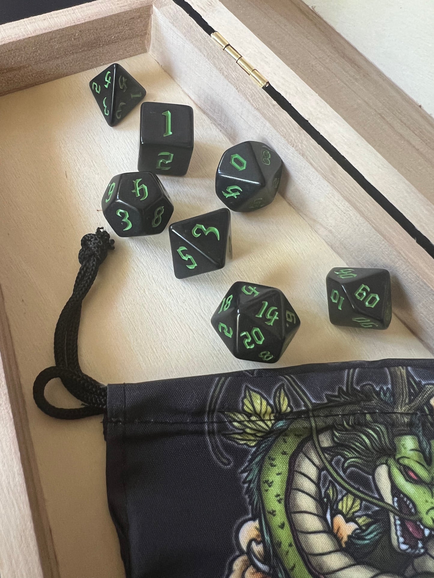 ENTER THE DRAGON - Table top gaming dice set