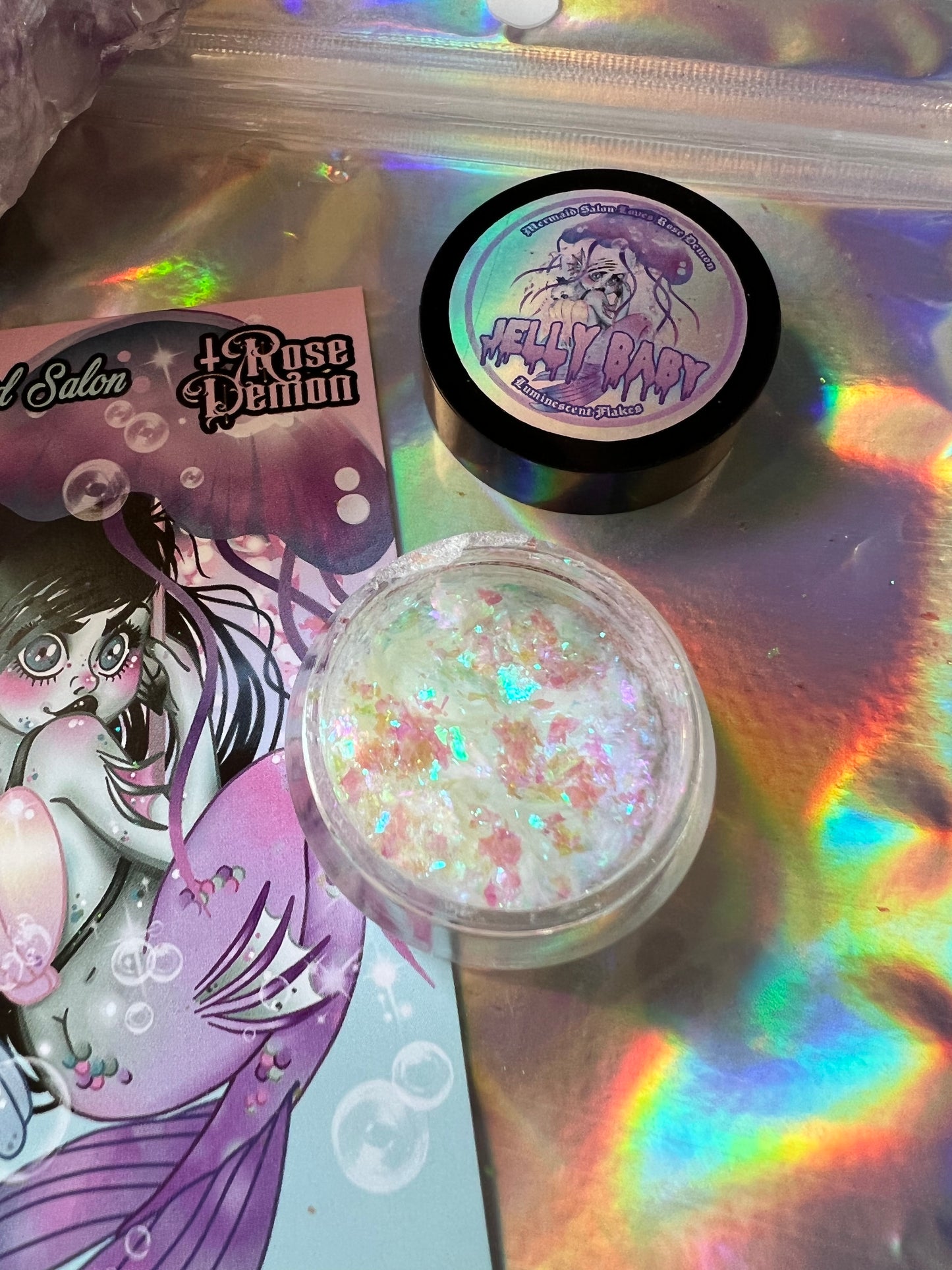 MOTHER OF PEARL - Jelly Baby Iridescent Flakes