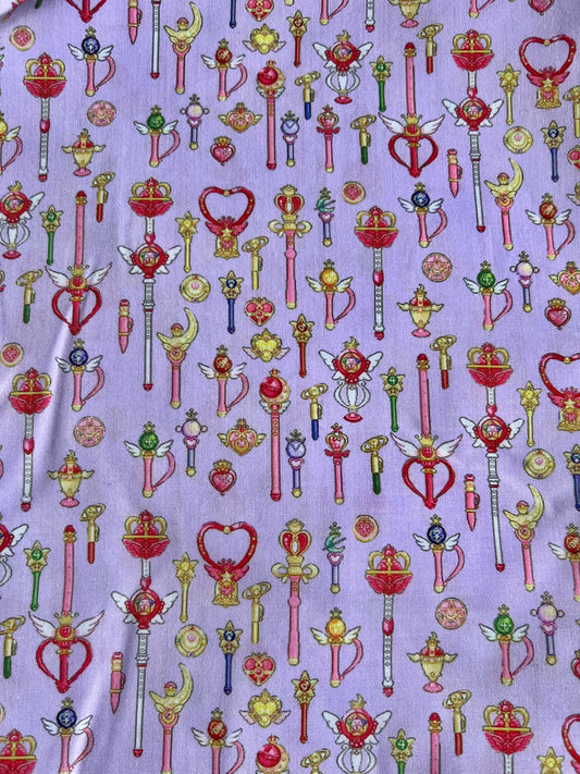 MOON PRISM POWER - Polycotton Fabric from Japan