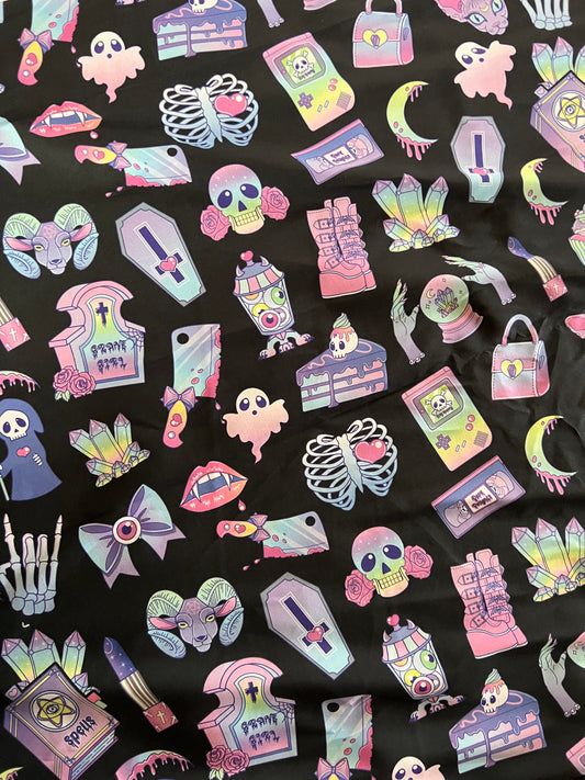 PASTEL GRAVE GIRL - Exclusive Fabric
