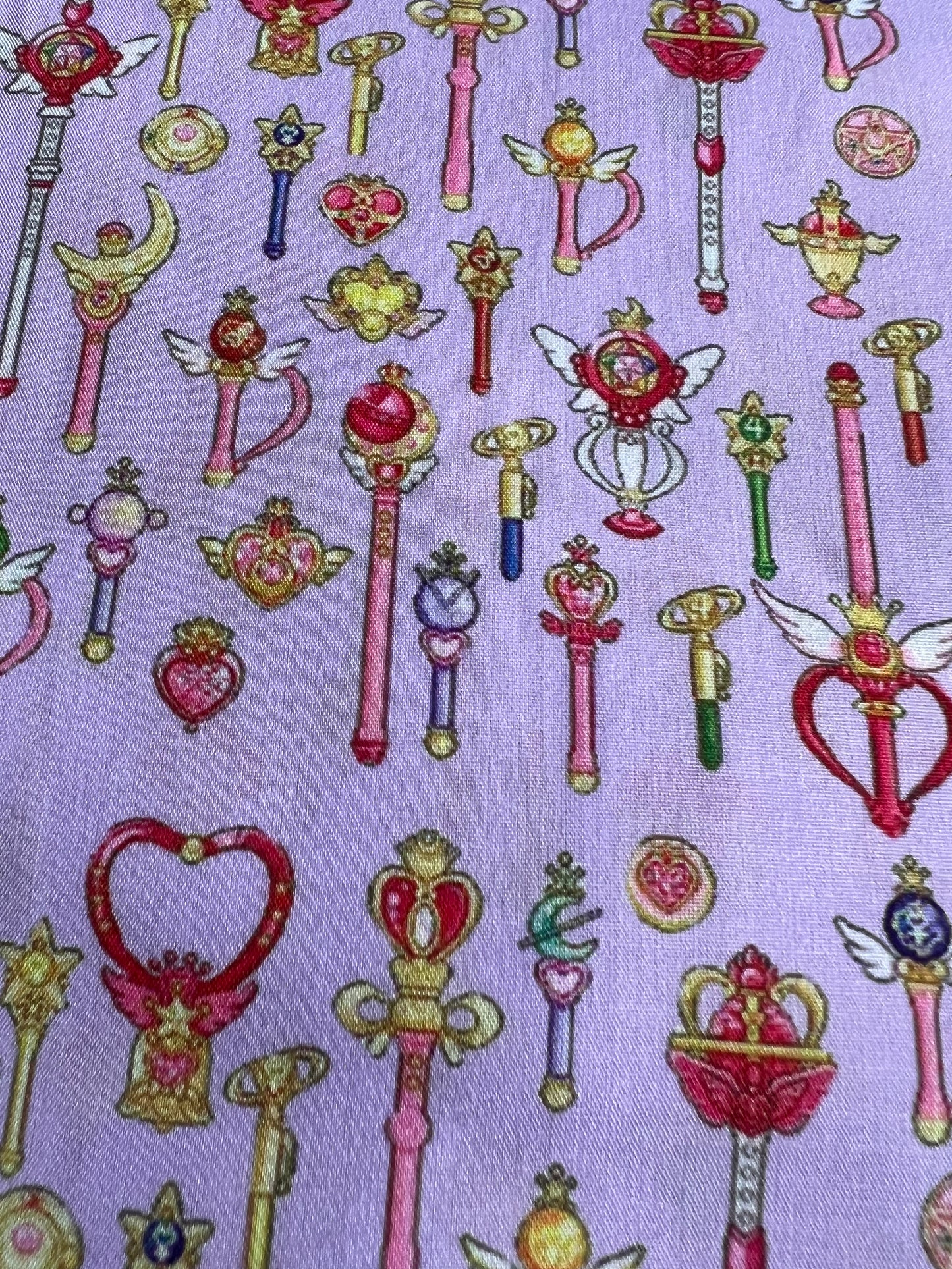 MOON PRISM POWER - Polycotton Fabric from Japan