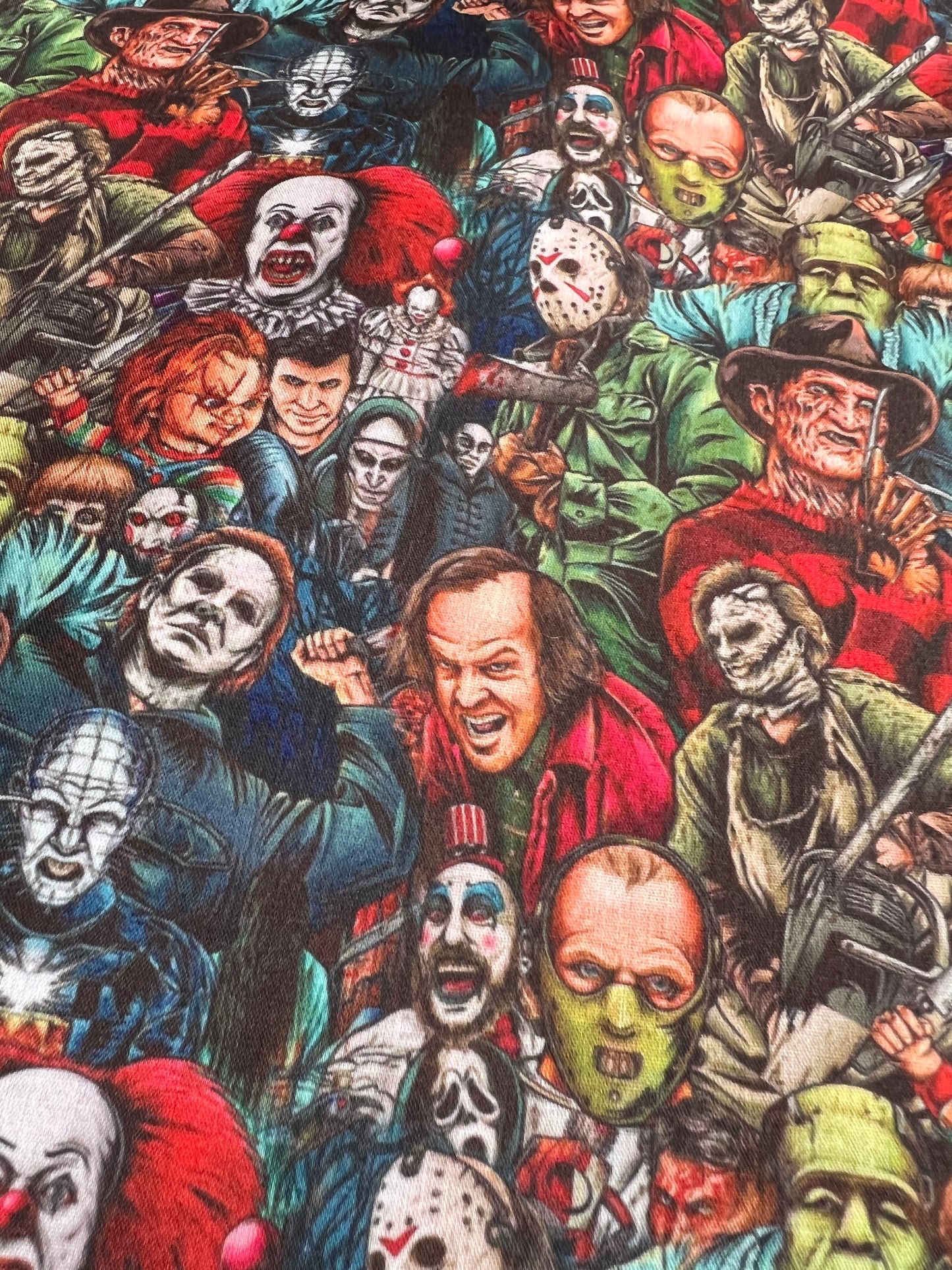 HORROR ICONS - Polycotton Fabric from Japan