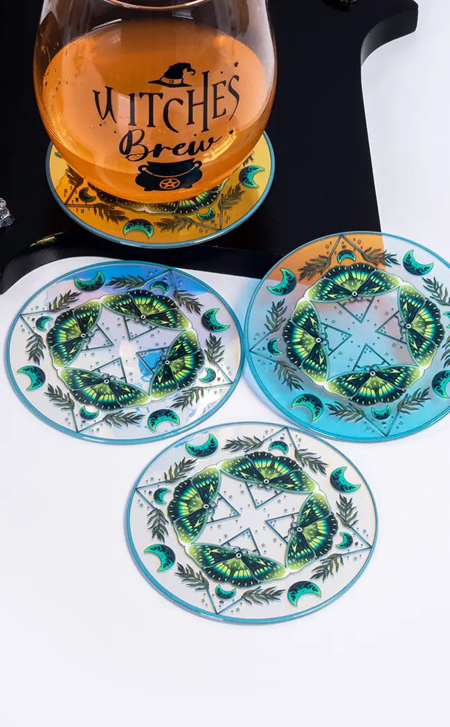 LA BELLA LUNA - Iridescent Coaster Set