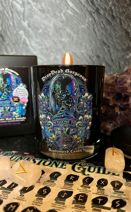 CRYPTKEEPER  - Salted Caramel Fortune Telling Candle